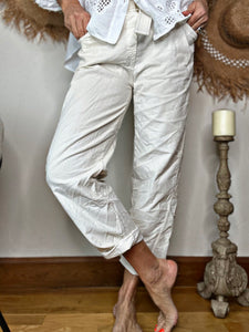 Pantalon PIERO Ecru