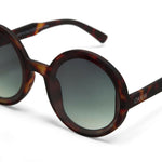 Charger l'image dans la galerie, Lunettes de soleil MONICA havana verres vert - OKKIA
