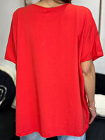 Charger l'image dans la galerie, Tee shirt uni LORIS Rouge
