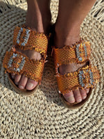 Charger l'image dans la galerie, Sandales ELVIRA Orange
