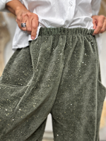 Charger l'image dans la galerie, Pantalon velours cotelé EMILIO Kaki
