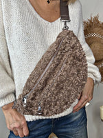 Charger l&#39;image dans la galerie, Sac banane ANGE Taupe
