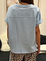 Charger l'image dans la galerie, Tee shirt ATLAS Bleu ciel
