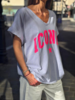 Charger l'image dans la galerie, T-shirt "Iconic" Parme - NOLAN
