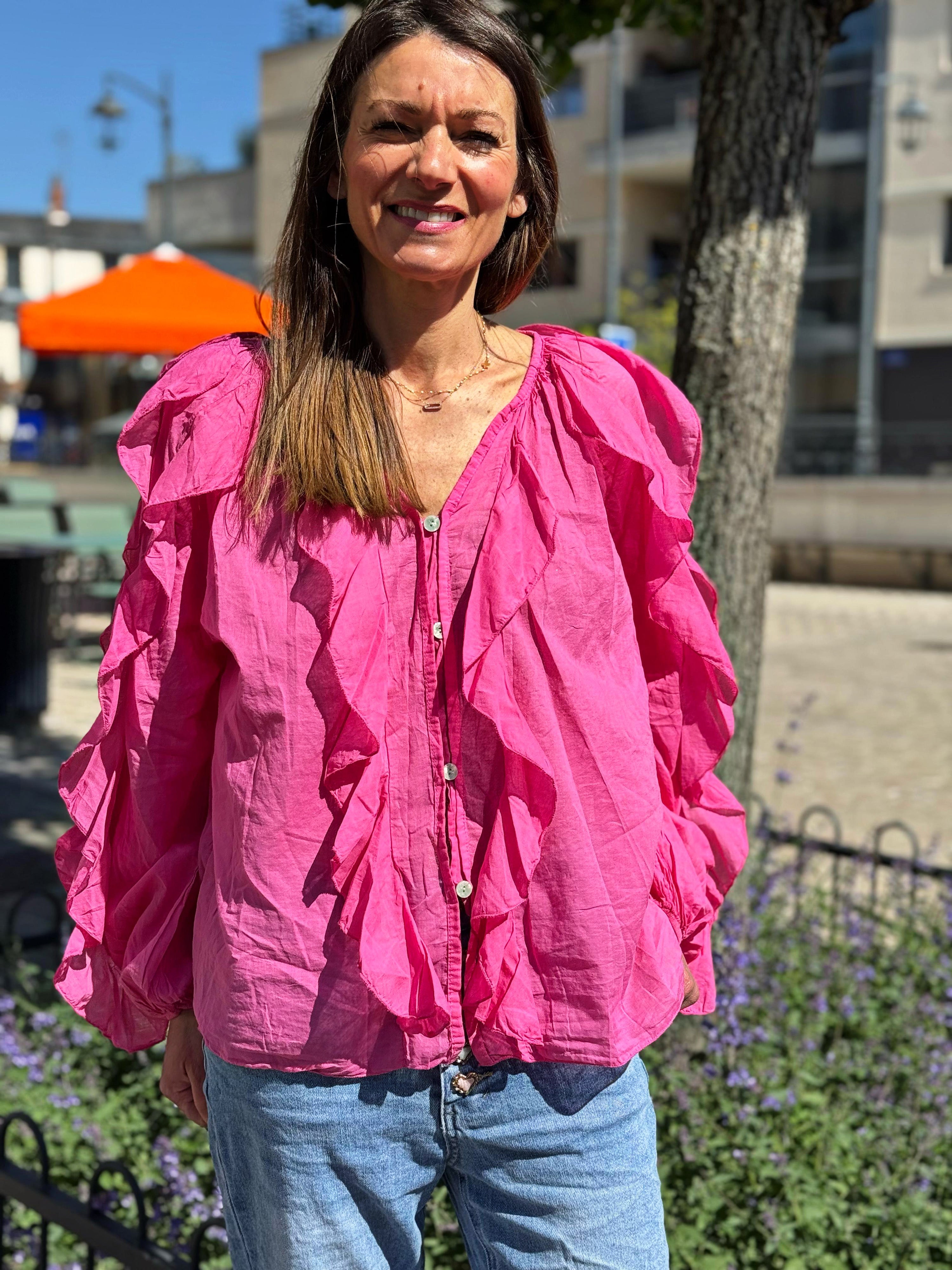 Chemise NINA Fuchsia
