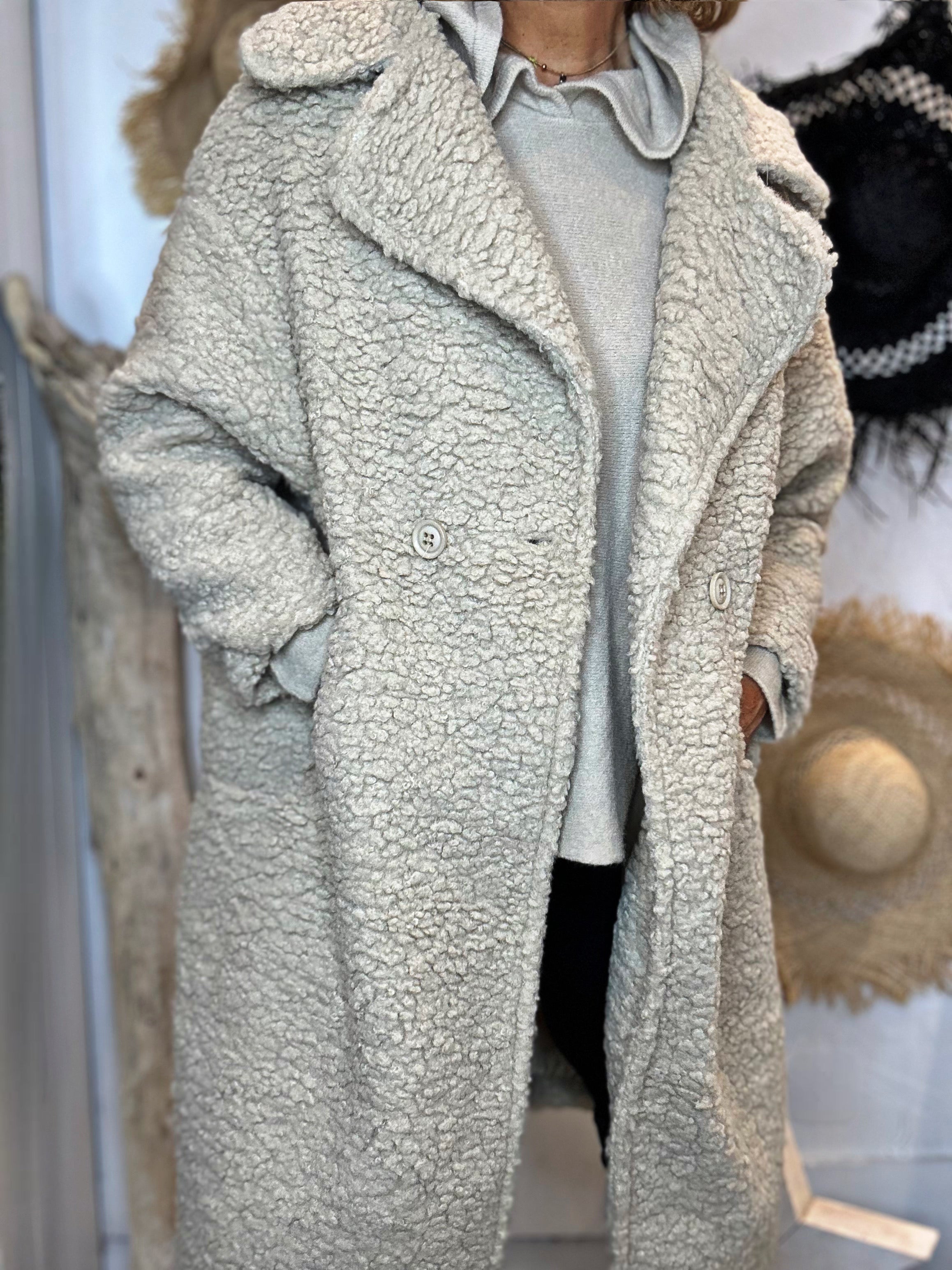 Manteau FLOCON Ivoire