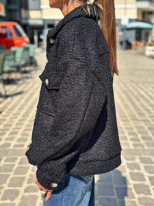 Blouson bouclette GAB Noir