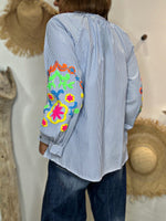 Charger l'image dans la galerie, Chemise MARBELLA Bleu
