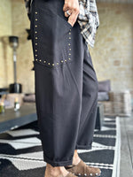 Charger l'image dans la galerie, Pantalon LEONARDO Noir
