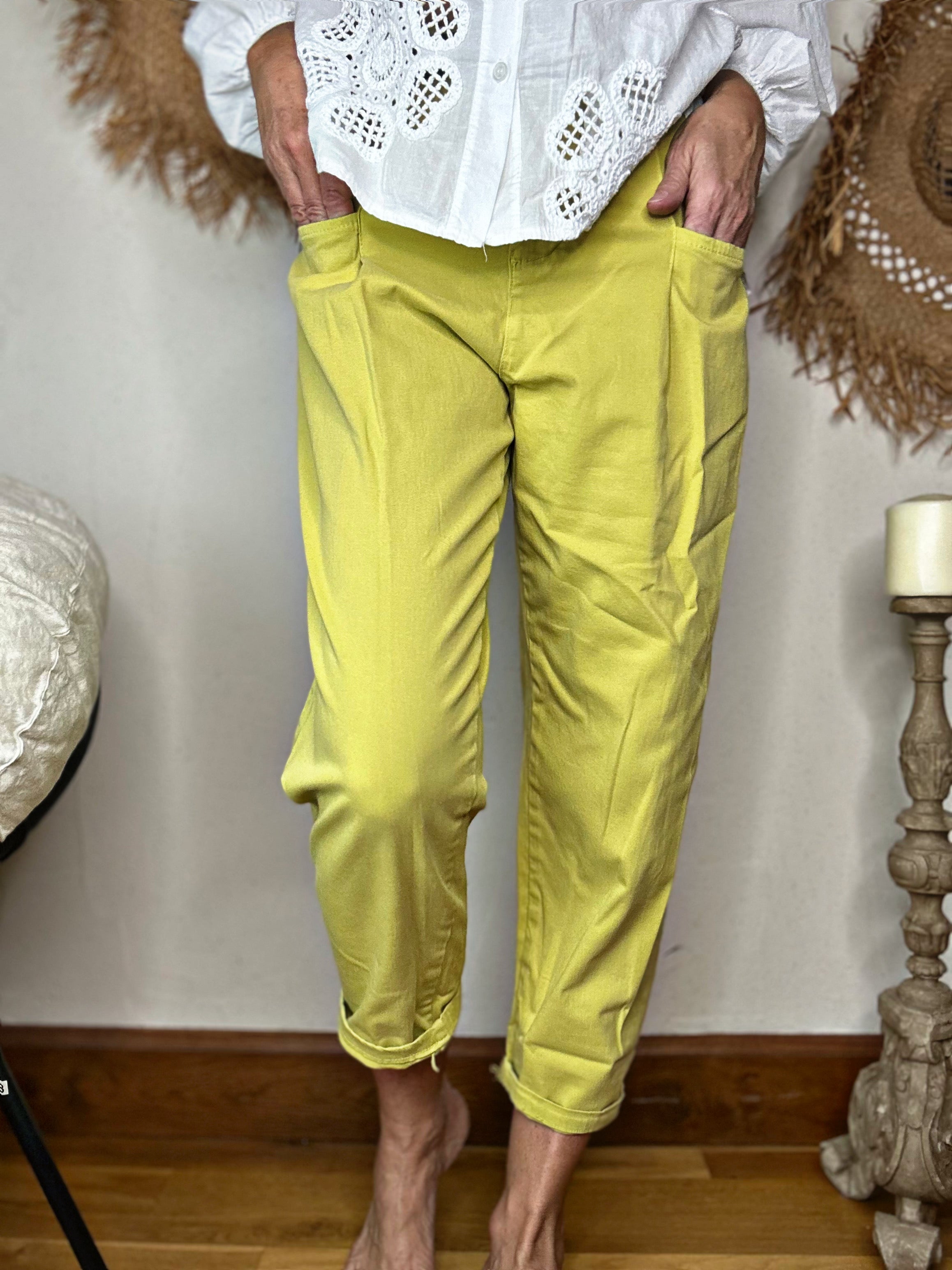 Pantalon ZAK Jaune