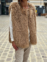 Charger l&#39;image dans la galerie, Gilet sans manche KIM Camel
