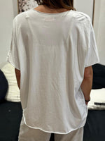 Charger l'image dans la galerie, Tee shirt uni LORIS Blanc
