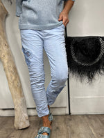 Charger l'image dans la galerie, Pantalon magique Bleu - EMMA
