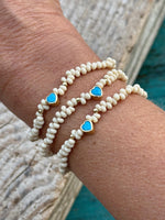 Charger l&#39;image dans la galerie, Bracelet LOVELY Turquoise - Ci o mi
