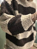 Charger l&#39;image dans la galerie, Pull NARO Camel/Choco
