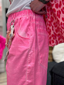 Pantalon TWIST Rose fluo