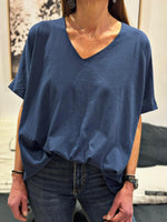 Charger l'image dans la galerie, Tee shirt uni LORIS Marine
