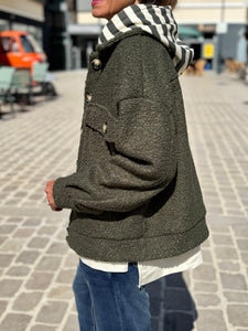 Blouson bouclette GAB Kaki
