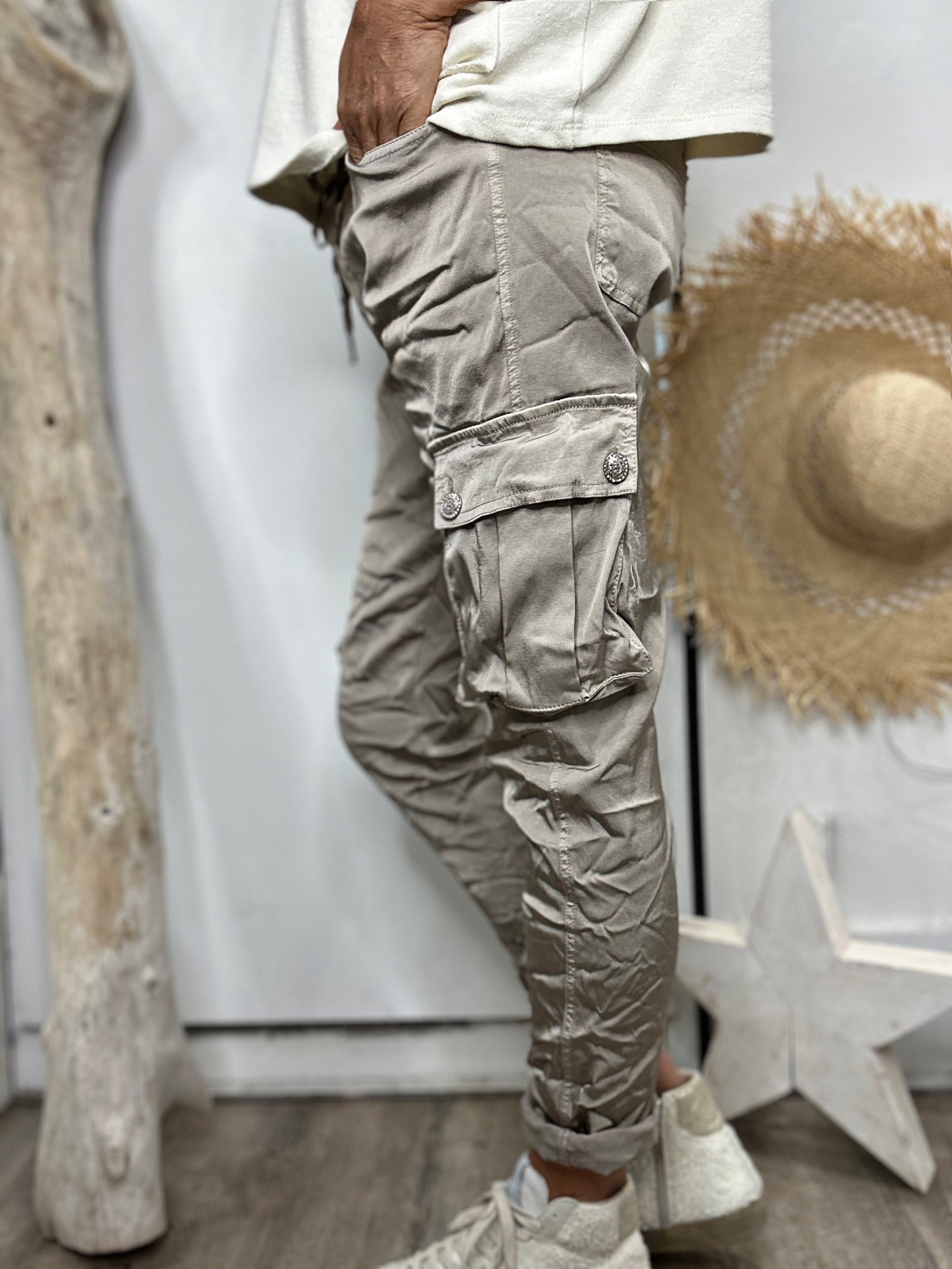 Pantalon CARGO Beige