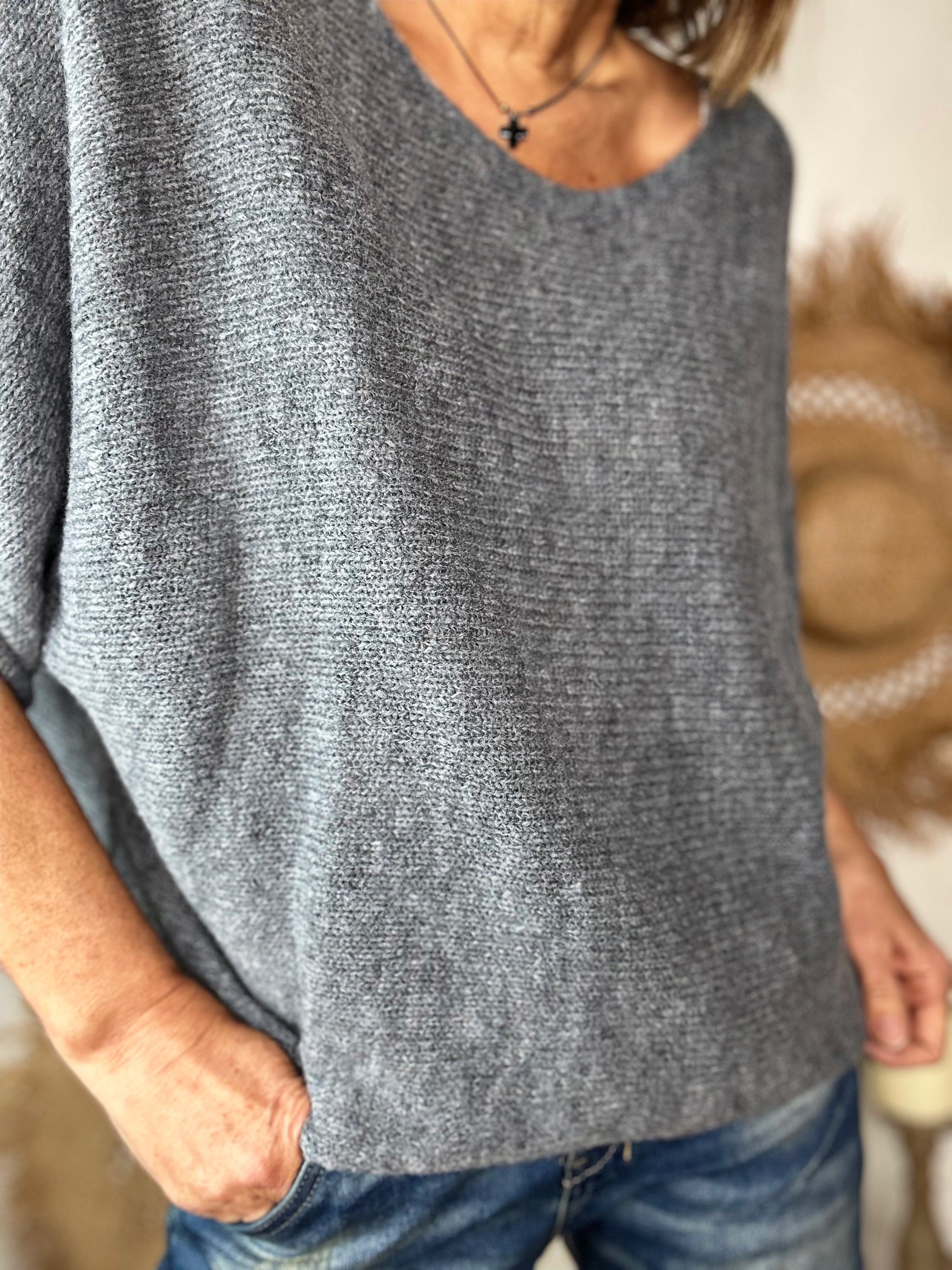 Pull ISABEL Gris foncé