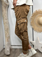 Charger l&#39;image dans la galerie, Pantalon CARGO Camel
