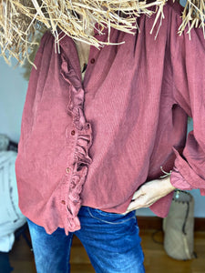 Chemise ESTEL Terracotta