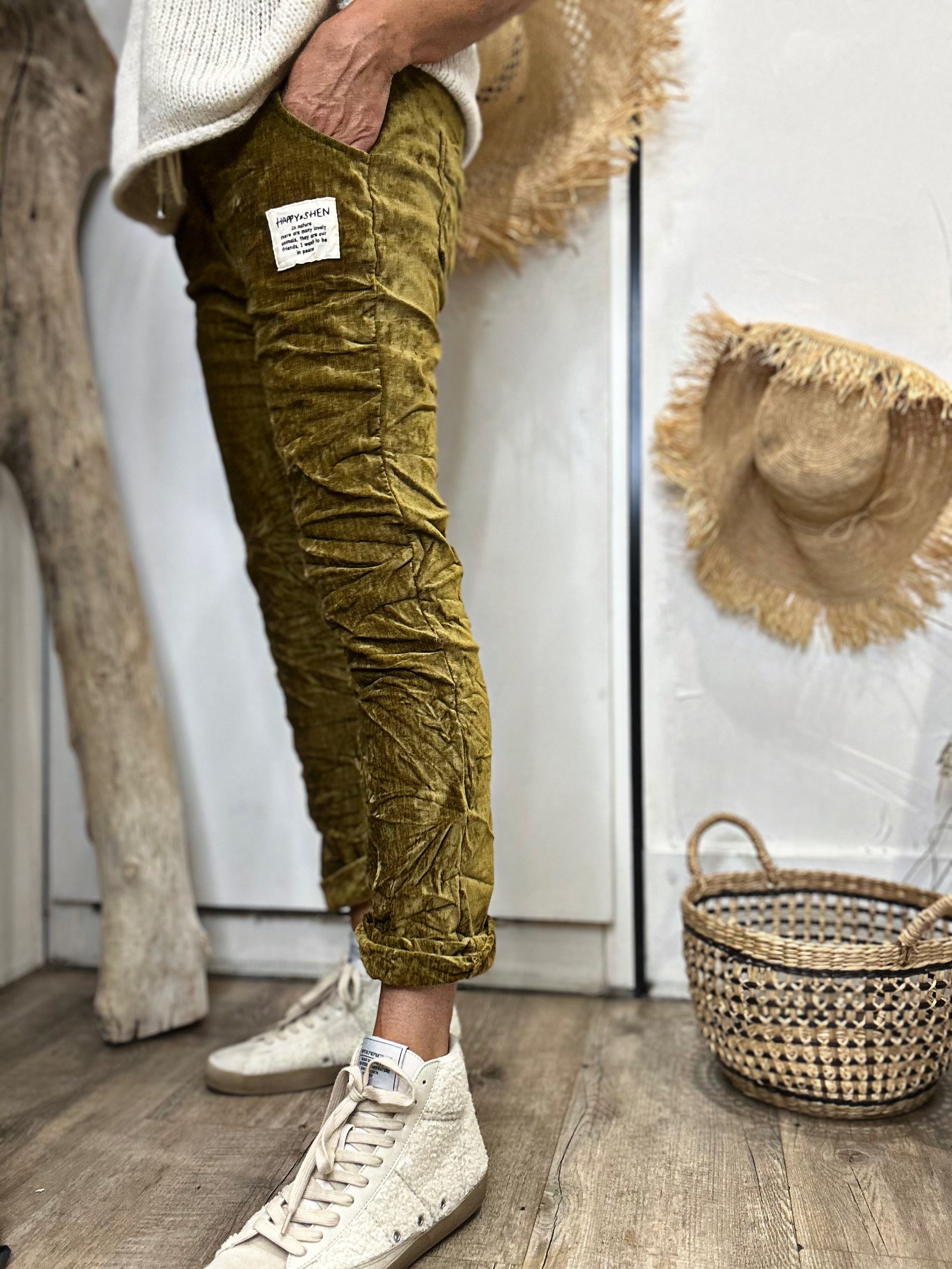 Pantalon NAHO Olive