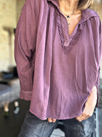 Charger l'image dans la galerie, Blouse MIA Prune
