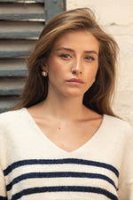 Charger l'image dans la galerie, Pull AURORE Marine - Gold and Silver
