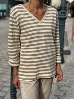 Charger l'image dans la galerie, Tee shirt TINO Beige
