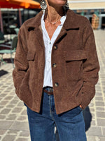 Charger l&#39;image dans la galerie, Veste MARGOT Choco
