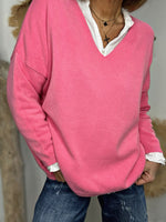 Charger l'image dans la galerie, Pull ICONIC Fuchsia
