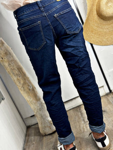 Jeans JASON Bleu foncé