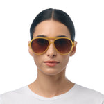 Charger l'image dans la galerie, Lunettes de soleil ALESSIO jaune - OKKIA
