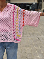 Charger l'image dans la galerie, Pull YZARA Rose
