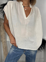 Charger l'image dans la galerie, Blouse DANY Ecru
