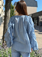 Charger l&#39;image dans la galerie, Chemise NINA Bleu
