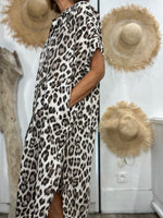 Charger l'image dans la galerie, Robe chemise IBIZA Beige
