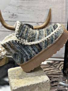 Boots VICTORIA Bleu