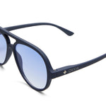 Charger l'image dans la galerie, Lunettes de soleil ALESSIO bleu  - OKKIA
