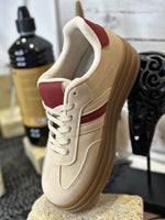 Charger l&#39;image dans la galerie, Baskets PAQUITA Beige
