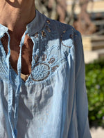 Charger l'image dans la galerie, Blouse NELISE Bleu
