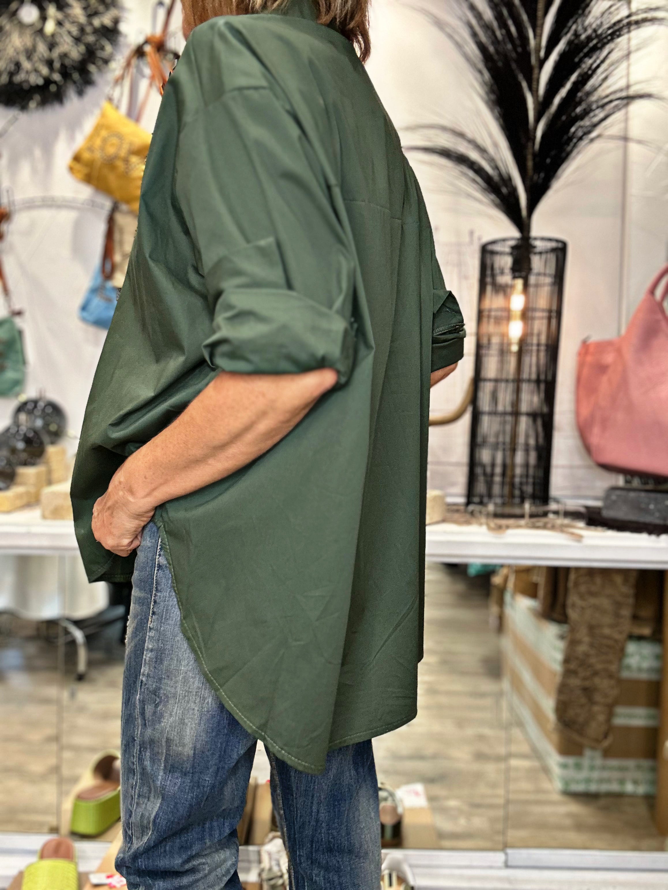 Chemise SOLYA Vert