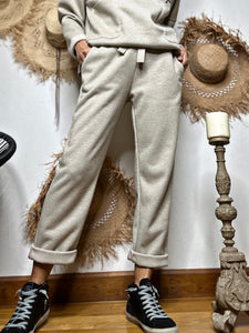 Pantalon TIMO Beige chiné