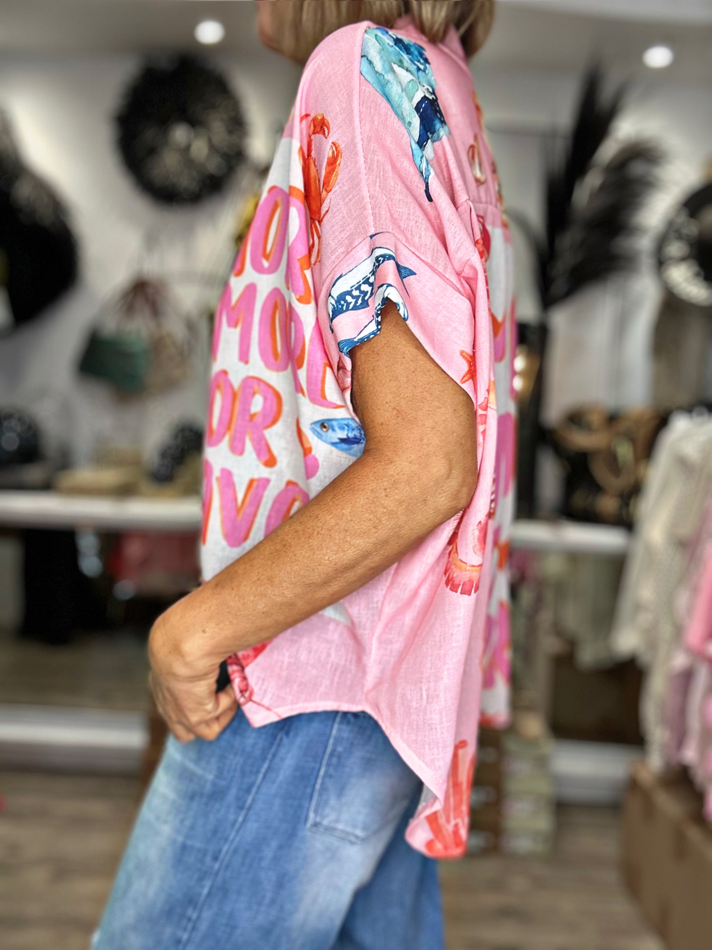 Chemise PALOMA Rose