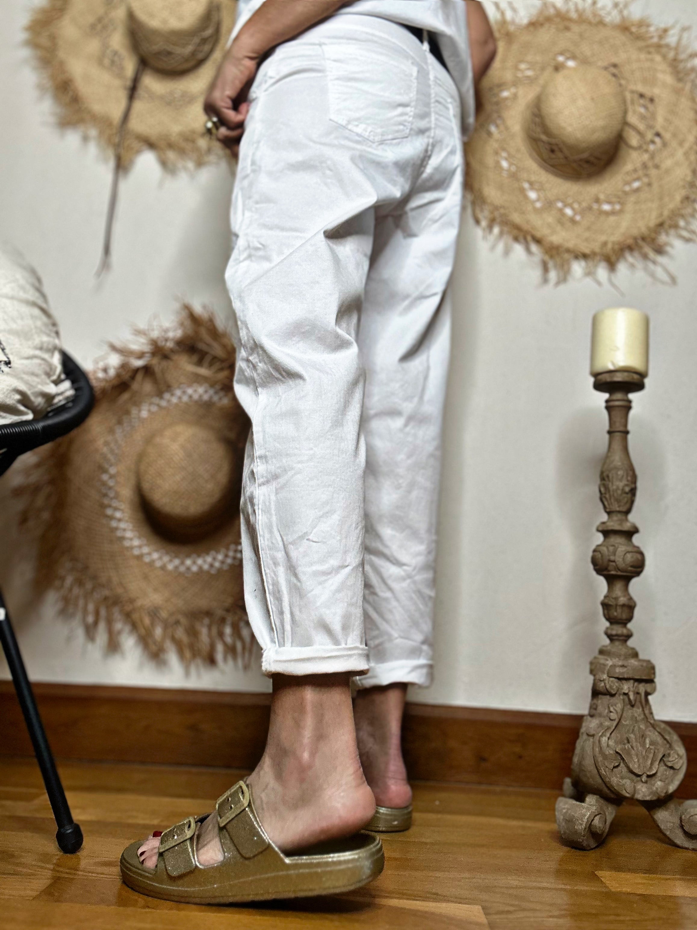 Pantalon INDIANA Blanc