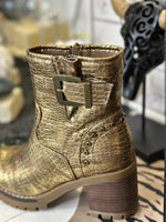 Charger l&#39;image dans la galerie, Boots MARGAUX Gold
