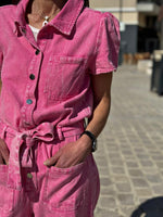 Charger l'image dans la galerie, Combinaison pantalon Fuchsia - AZURA
