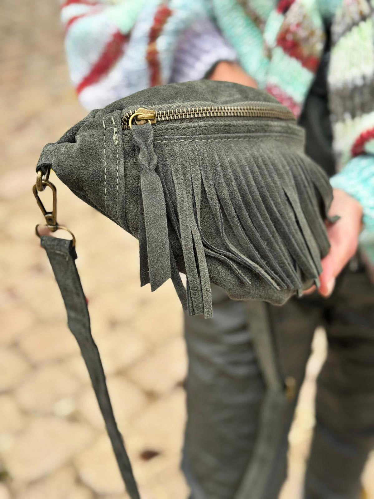 Sac banane TERRA Kaki