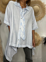 Charger l'image dans la galerie, Chemise CHARLIE Bleu ciel
